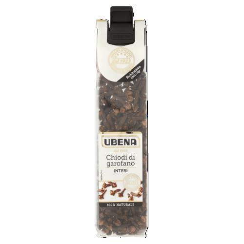 UBENA, Chiodi di Garofano Interi, Ideale per Insaporire Creme, Piatti a Base di Carne e Infusi, Formato Clip Sachet da 20 gr