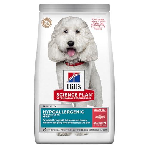 Hill's Cibo per Cani Ipoallergenico per Cani di Taglia Media, Sensibilità Intestinale, Allergie, Patè, 2.5 Chilogrammi