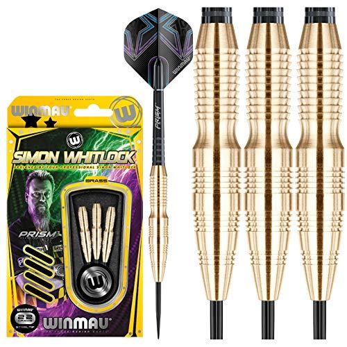 Winmau Campioni - Simon Whitlock 22g Freccette in Ottone con Prism Alette e Prism Aste (Steli)