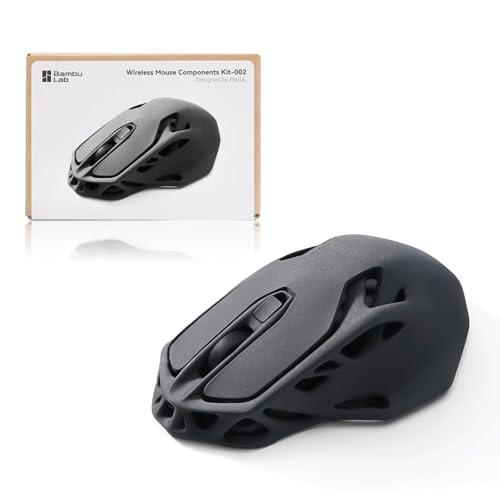 Bambu Lab Makerworld MH002 Stampato 3D Wireless Mouse Model 3D Printing DIY Creative Components Compatible with Bambulab P1P/P1S, A1/A1 Mini, X1/X1C/X1E Stampe 3D NON incluse