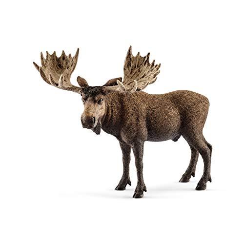 schleich 14781 ALCE , da 3 anni, WILD LIFE - Figura, 13 x 7 x 11 cm