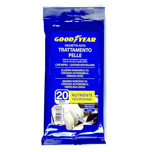 Goodyear Salviette Auto Pulizia, Salviettine Trattamento Interni in Pelle