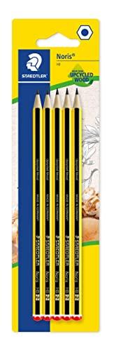 STAEDTLER matite Noris, confezione da 5 matite di gradazione HB, alta qualità e resistenza, 120-2BK5D, 5 Pezzi