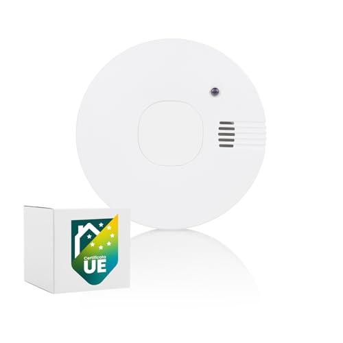 Smartwares rilevatore di fumo - Batteria sostituibile con durata di 5 anni - Rilevamento rapido e affidabile - 85 dB - FSM-11750