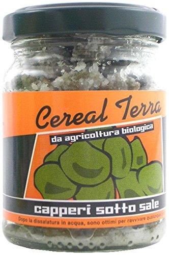 Cereal terra, Capperi sotto sale bio, 120g