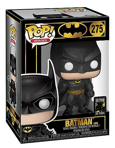 Funko Pop! Heroes: Batman 80th - Batman - (1989) - DC Comics- Figura in Vinile da Collezione - Idea Regalo - Merchandising Ufficiale - Giocattoli per Bambini e Adulti - Comic Books Fans