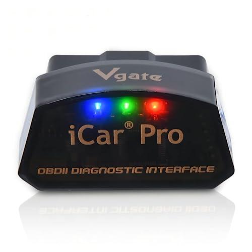 Vgate iCar Pro Bluetooth 4.0 (BLE) OBD2 Lettore di codici di guasto OBDII Codice Scanner Auto Check Engine Light per iOS/Android