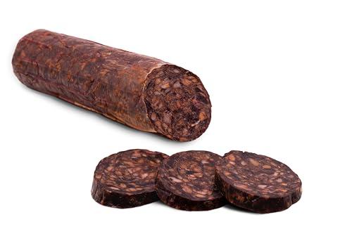 Morcilla Iberica Tradizionale - Sapore Autentico e Delicato di Salamanca - Preparazione Artigianale con Spezie e Cipolla - EIbérico
