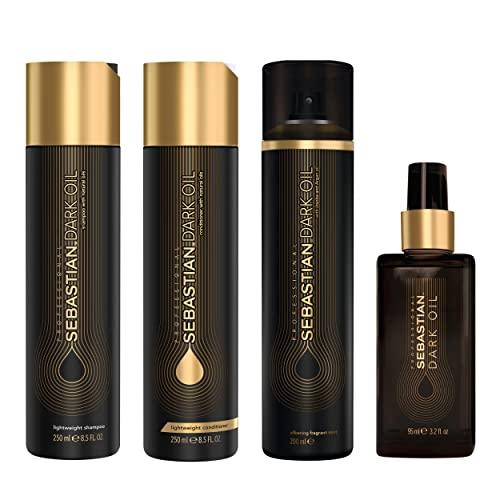 Sebastian Professional Dark Oil Shampoo | Shampoo Leggero, Effetto Seta Senza Appesantire | Capelli Lisci e Setosi Nutriente, Dona Corposità e Lucentezza | Per Tutti i Tipi di Capelli