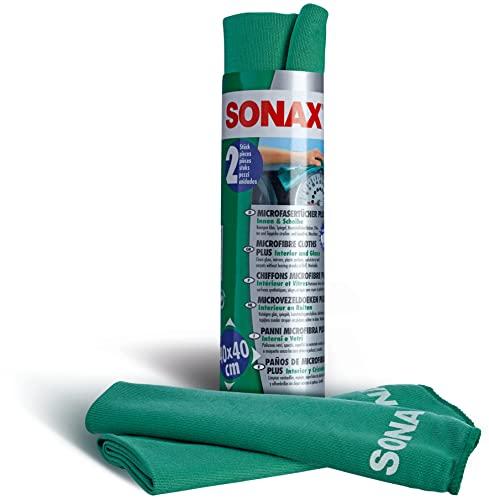 SONAX Panno Microfibra Plus per Interni e Vetri