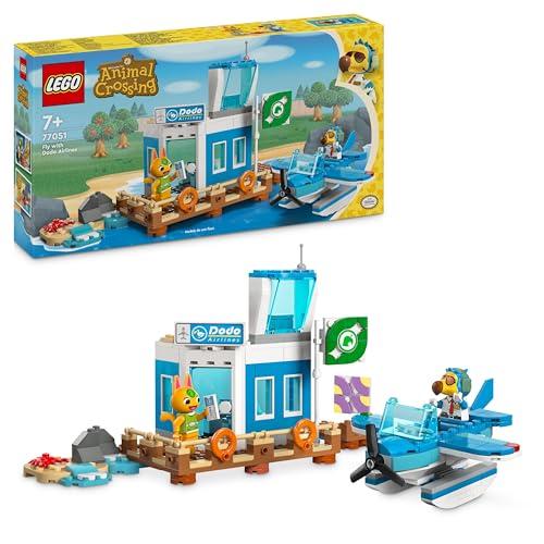 LEGO Animal Crossing 77051 Viaggio aereo con Dodo Airlines - Set con un aereo di linea