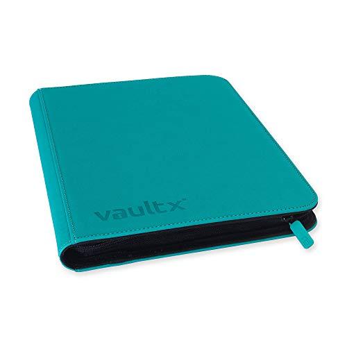 Vault X ® Raccoglitore per Carte in eXo-Tec ® di Alta Qualità con Zip – 9 Tasche per Pagina – Album per 360 Carte o Figurine – Per Giochi di Carte Collezionabili