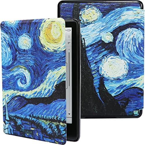 ZhaoCo Custodia per 6,8'' Kindle Paperwhite 11ª Generazione 2021 e Kindle Paperwhite Signature Edition E-Reader, Magnetica Cover Protettiva Sottile Auto Sveglia/Sonno - Pittura