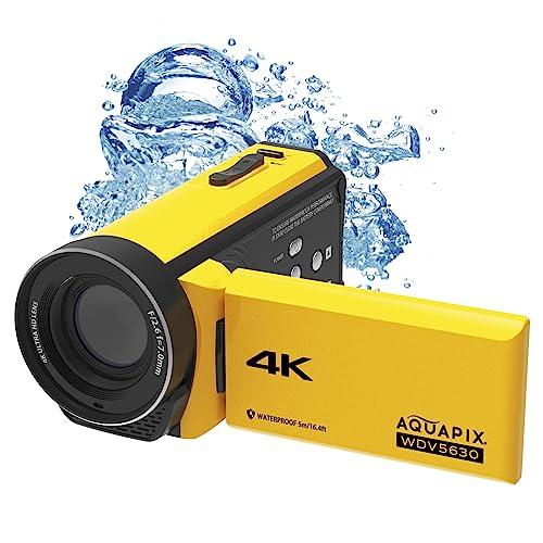Easypix WDV5630 Yellow Camcorder 7.6 cm 3 inch 13 MP Yellow