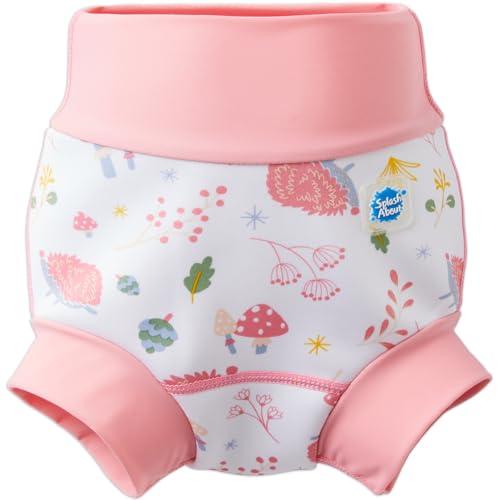 Splash About Happy Nappy Pannolino da Nuoto Riutilizzabile And Toddler Swim, Forest Walk, 6-12 Mesi Baby Girls