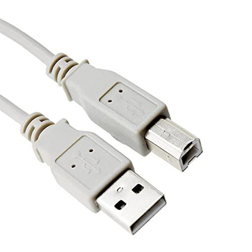 MULTIMEDIA Shopping Cavo stampante usb, Cavo USB per stampante, Cavo USB 2.0 Tipo A a Tipo B, compatibile con qualsiasi stampante, scanner, multifunzione, garanzia Italia