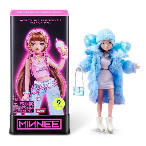 MINNEE Fashion Doll Blind Box di ZURU, Bambola Sorpresa Da Collezionare da 10 cm con Accessori Misteriosi, Confezione a sorpresa, 16 Punti di Articolazione, Fashion Doll per Ragazze e Collezionisti.