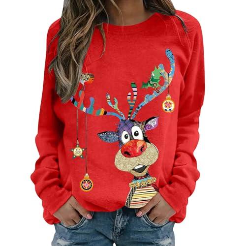 Maglione Donna Invernale, Maglione di Natale Famiglia, Maglioni di Natale Donna, Maglioni Natalizi Coppia, Maglia Natalizia Famiglia, Felpe, Hoodie, Vestiti Natalizi, Felpa con Zip, Christmas Sweater