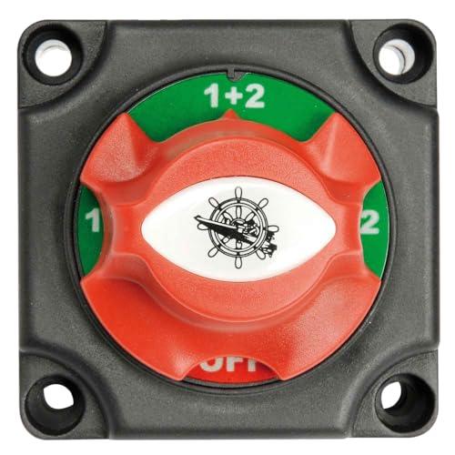 OSCULATI Mini INTERRRUTTORE/DEVIATORE Batteria 1-2-BOTH-OFF 14.923.02