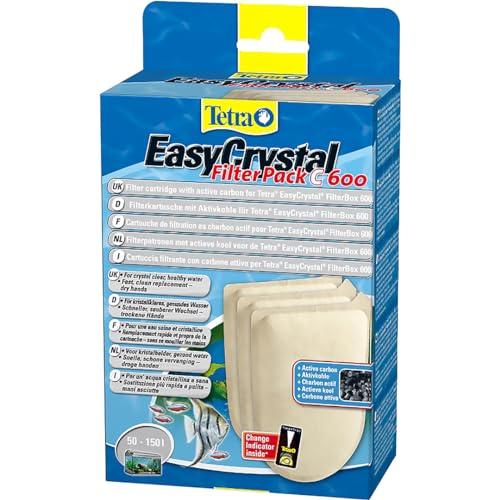 Tetra Easycrystal Filterpack C/Carbone - Confezione da 3 da 138 gr