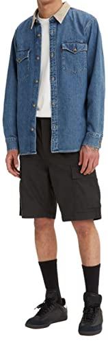 Levi's Carrier Cargo Short, Grafite Ripstop Ccu, 40 Uomo