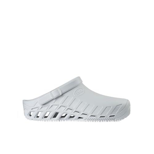 Scholl Clog Evo, Zoccoli Sanitari Medicali Unisex - Adulto, Bianco, 41 EU