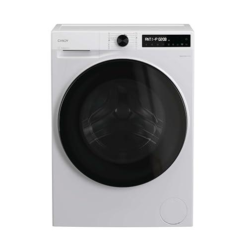 Candy ProWash 500 Lavasciuga Slim, 8+5 kg, 1400 Giri, Motore Inverter, Classe A-10% E, Connessione Wi-Fi, App hOn, Cicli Rapidi, 60 x 46 x 85 cm (LxPxA), Bianca - BWR 485SBL6-S