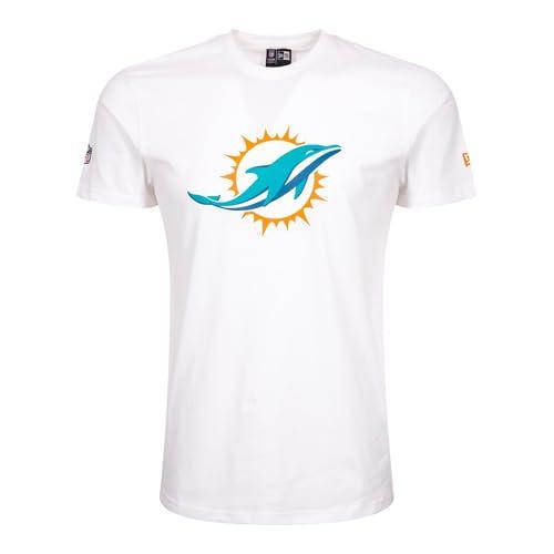 New Era Miami Dolphins NFL Team Logo Bianco Maglietta