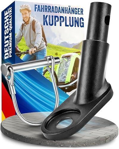 Liebdorf Frizione per rimorchio per bicicletta elettrica e bicicletta, compatibile con Thule, Qeridoo, Croozer, Hamax, gancio di traino, accessori per bicicletta