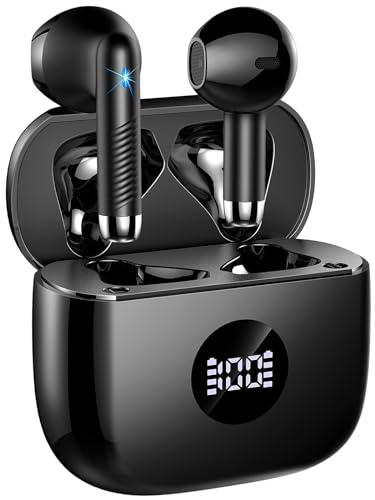 Cuffie Bluetooth Auricolari Bluetooth 5.4, Cuffie Wireless con 4 ENC Cancellazione Rumore Mic, Cuffie in Ear 40 Ore di Riproduzione, Cuffie Senza Filo HiFi Stereo IP7 Impermeabili per iOS & Android