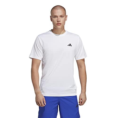 adidas Uomo Train Essentials Training Tee, White/Black, S
