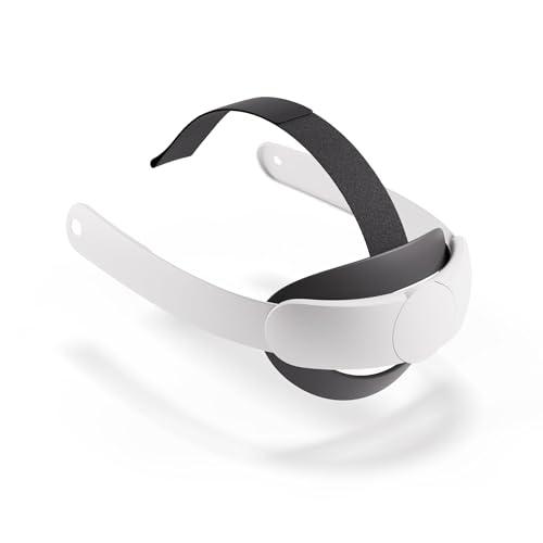 Cinturino Elite per Meta Quest – Compatibile con Meta Quest 3/3S – Massimo comfort e distribuzione bilanciata del peso – Vestibilità ergonomica e regolabile – Riduce pressione eaffaticamento
