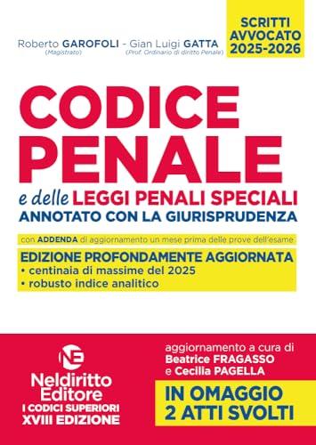 Codice penale annotato con la giurisprudenza 2025-2026 per l'esame di avvocato