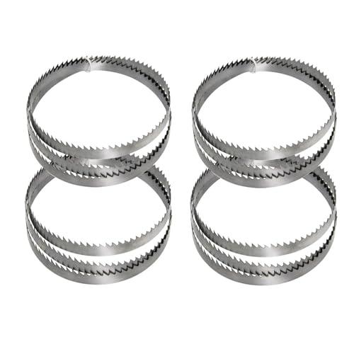Set di 4 Lame per Sega a Nastro 1790 x 6 x 0,35 mm 6 dpp per Legno Plastica, Adatto per HBS 251 / HBS261