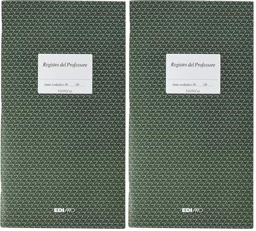 EDIPRO - E2090CL6 - Registro del professore a 6 classi f.to 31x17
