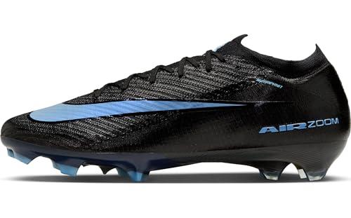 Nike Mercurial Vapor 16 Elite Fg Low-Top Fußballschuh, Scarpe da Calcio Uomo, Nero Ice Blue, 42.5 EU