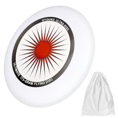 175g Frisbee competitivo, Frisbee definitivo, Frisbee da Ultimate， Frisbee da Professionale, Sport Divertenti all'Aria Aperta, Adatto a Giocatori Occasionali e Professionisti (Borsa di stoccaggio)