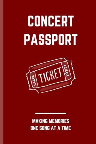 Concert Passport Book - Journal Your Concert Experiences