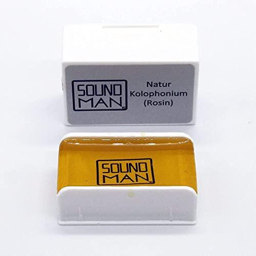 Colofonia per violoncello – uvetta brillante – ideale per violoncello – lingotto rettangolare – adatto anche per violino, viola e contrabbasso