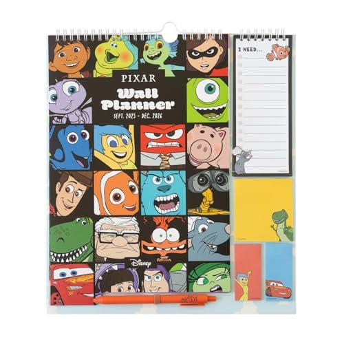 Grupo Erik: Calendario Famiglia 2026 Disney Pixar | Calendario Disney 2026 da muro con 4 colonne, 30x34cm, da Settembre 2025 a Dicembre 2026 con To Do List, stickers e penna inclusa