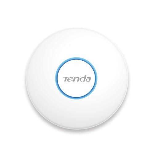 Tenda I27 Access Point WiFi 6 AX3000, Dual Band Access Point Wifi 3000Mbps, Gestibile tramite APP o Interfaccia Web, 150㎡ di Copertura, MU-MIMO, OFDMA, Alimentazione PoE+ 802.3at, Include Alimentatore
