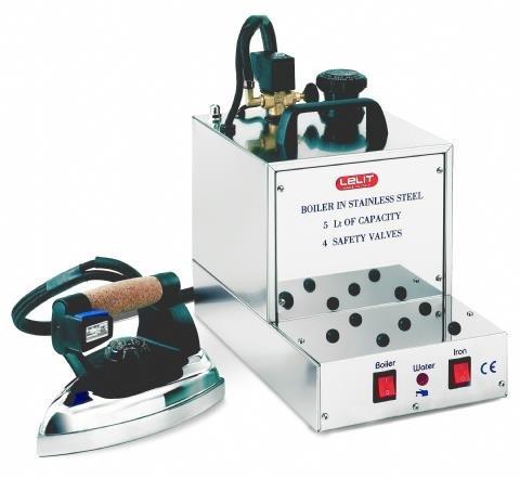Lelit PG027 ferro da stiro a caldaia 800 W 5 L Acciaio inossidabile