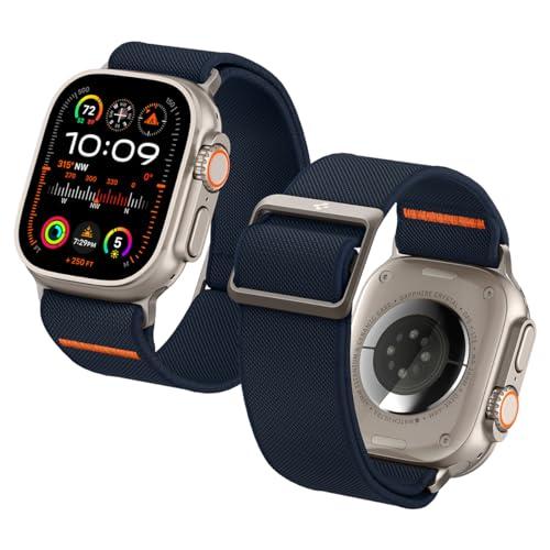 Spigen Cinturino Lite Fit Ultra Compatibile con Apple Watch Series per Apple Watch Ultra 2/1 49mm, Series 10 46mm, Series 9/8/7/6/5/4 45mm/44mm e Series 3/2/1 42mm - Navy