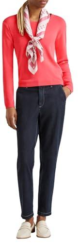 United Colors of Benetton Maglia G/C M/L 1091d1m08 Maglione, Rosa, XS Donna