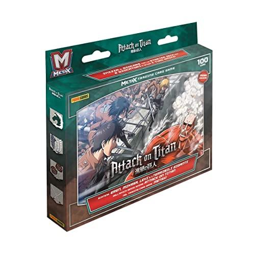 Attack On Titan Trading Card Game - Starter Deck Panini [100 Card + Regolamento + Tabellone Gioco]