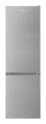 Smeg RC20XNC - Frigorifero Combinato No Frost, 331 Litri, colore Inox, Classe energetica C
