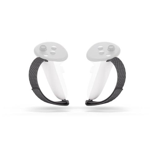 Cinturini attività per Meta Quest – Compatibili con Meta Quest 3/3S – Compatibili con controller Touch Plus – Vestibilità comoda e regolabile – Extra grip e stabilità – Tracking e comfort