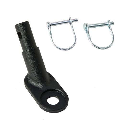 Gancio per rimorchio per bicicletta, per bicicletta, con perno di sicurezza, per cani, per bicicletta