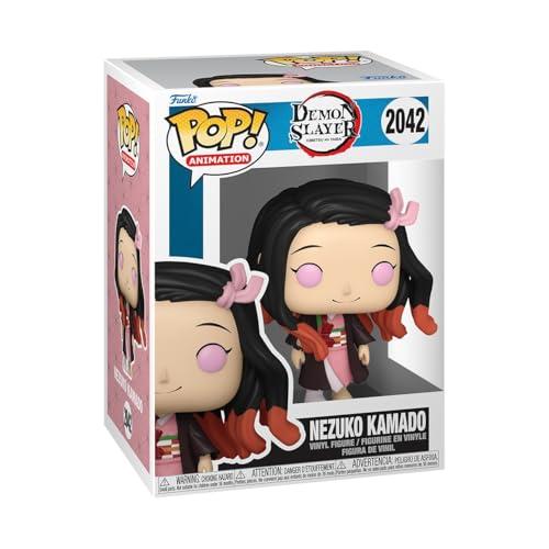 Funko Pop! Animation: Demon Slayer - Nezuko Kamado - (Human)- Figura in Vinile da Collezione - Idea Regalo - Merchandising Ufficiale - Giocattoli per Bambini e Adulti - Anime Fans