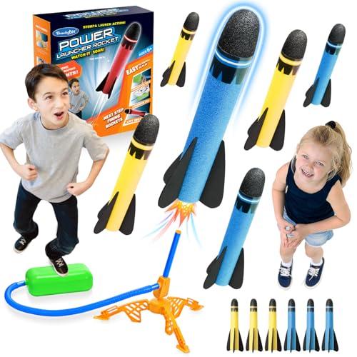 DejaNard Giocattoli Bambino 3 4 5-9 Anni, Giochi All'aperto per Bambini Razzo Spaziale Giocattolo Giochi Bambino 3-9 Anni Regali Bambina 3-11 Anni Regalo Bimbo 3-5 Anni